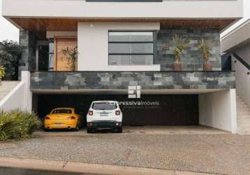 Casa com 3 dormitórios à venda, 191 m² por r$ 4.100.000,00 - joapiranga - valinhos/sp