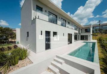 Casa com 4 dormitórios à venda, 437 m² por r$ 2.990.000,00 - condominio residencial paradiso - itatiba/sp