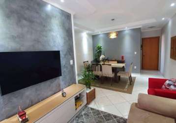 Apartamento com 3 dormitórios à venda, 78 m² por r$ 410.000,00 - jardim planalto - nova odessa/sp