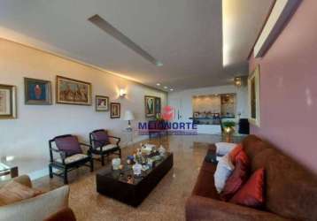 Apartamento com 4 dormitórios à venda, 217 m² por r$ 1.400.000,00 - alto do calhau - são luís/ma