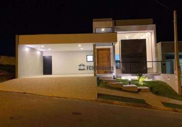 Casa com 3 dormitórios à venda, 200 m² por r$ 990.000,00 - condominio portal vale do sol - porto feliz/sp