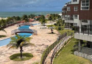 Apartamento com 2 quartos à venda na praia de graçandu, extremoz , 115 m2 por r$ 184.990