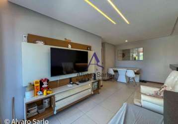 Apartamento com 2 dormitórios à venda, 70 m² por r$ 770.000,00 - santa lúcia - vitória/es