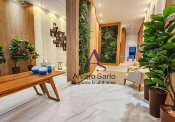 Apartamento garden com 3 dormitórios à venda, 165 m² por r$ 3.300.000,00 - praia do canto - vitória/es