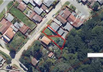 Terreno à venda na rua adão casemiro troczinski, 273, barreirinha, curitiba, 402 m2 por r$ 390.000