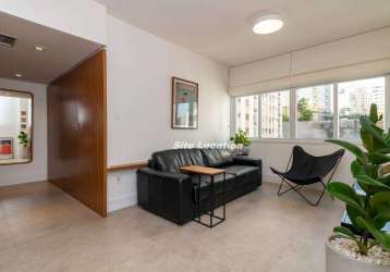 112205 apartamento com 2 dormitórios para alugar, 66 m² por r$ 5.610/mês - consolação - são paulo/sp