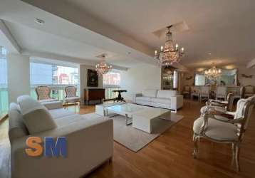 Apartamento com 4 quartos para alugar na periquito, --, moema, são paulo, 240 m2 por r$ 25.000