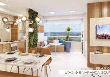 Apartamento com 1 dormitório à venda, 50 m² por r$ 660.000,00 - jardim das colinas - são josé dos campos/sp