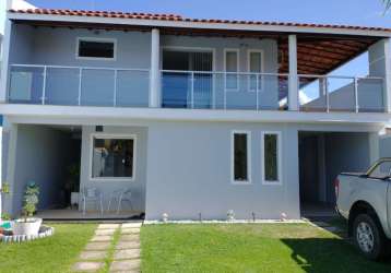 Casa em condomínio fechado com 4 quartos à venda no arembepe, camaçari , 190 m2 por r$ 690.000