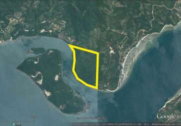 Terreno à venda na praia de monte cristo, saubara  por r$ 14.000.000