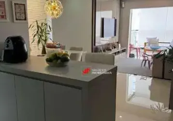 Apartamento com 3 dormitórios à venda, 87 m² por r$ 870.000 - jardim tupanci - barueri/sp