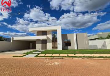 Casa em condomínio para venda em brasília, setor habitacional jardim botânico, 4 dormitórios, 4 suítes, 5 banheiros, 4 vagas