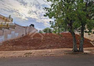 Terreno à venda no parque santa mônica, são carlos  por r$ 372.000