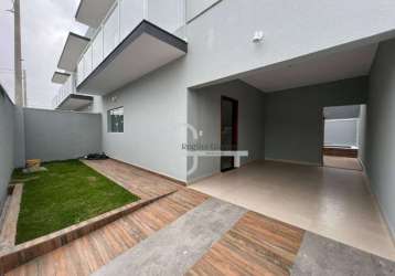 Casa com 3 dormitórios à venda, 119 m² por r$ 485.000,00 - parque d'aville residencial - peruíbe/sp