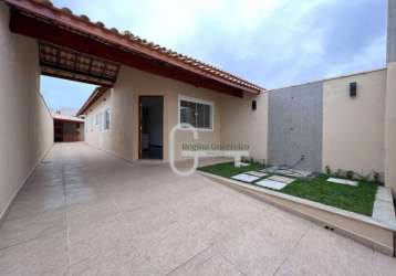 Casa com 2 dormitórios à venda, 70 m² por r$ 335.000,00 - flora rica ii - peruíbe/sp