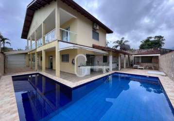 Casa com 7 dormitórios à venda, 362 m² por r$ 1.200.000,00 - guaraú - peruíbe/sp