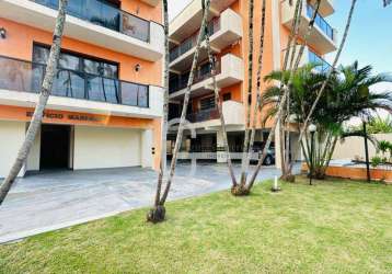 Apartamento com 2 dormitórios à venda, 71 m² por r$ 250.000,00 - balneário três marias - peruíbe/sp