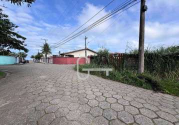 Terreno à venda, 350 m² por r$ 230.000,00 - estância balneária belmira novaes - peruíbe/sp