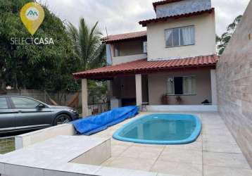 Casa com 4 dormitórios à venda, 200 m² por r$ 500.000,00 - praia formosa - aracruz/es