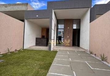 Casa com 3 dormitórios à venda, 108 m² por r$ 460.000,00 - paupina - fortaleza/ce