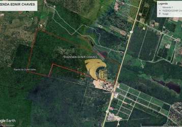 Terreno à venda, 1050000 m² por r$ 2.625.000 - lagoa do cedro - chorozinho/ce