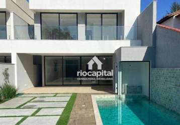 Casa com 5 quartos à venda, 380 m² por r$ 3.790.000 - barra da tijuca - rio de janeiro/rj