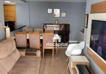 Apartamento com 3 quartos à venda, 79 m² por r$ 430.000 - freguesia de jacarepaguá - rio de janeiro/rj