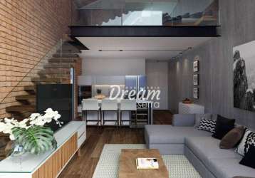 Apartamento com 1 dormitório à venda, 43 m² por r$ 276.000,00 - golfe - teresópolis/rj