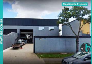 Barracão a venda boqueirão, 620m², moderno com ótimo acabamento e infraestrutura diferenciada .