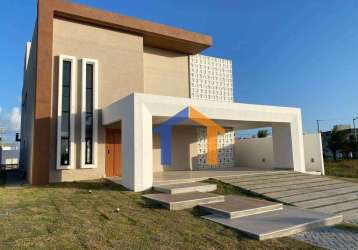 Casa alto padrão no alphaville sergipe, conceito moderno excelente acabamento