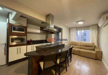 Apartamento com 1 dormitório à venda, 55 m² por r$ 600.000,00 - centro - balneário camboriú/sc