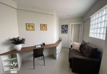 Apartamento com 1 quarto suíte com sacada à venda por r$ 319.000 - centro - curitiba/pr