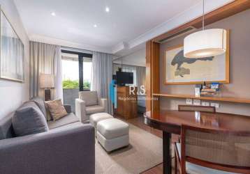 Apartamento com 1 dormitório à venda, 54 m² por r$ 550.000 - alto de pinheiros - são paulo/sp