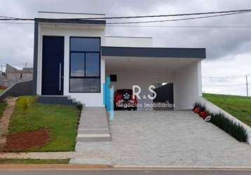 Casa com 3 dormitórios à venda, 157 m² por r$ 1.300.000,00 - condomínio san giovanni - itatiba/sp