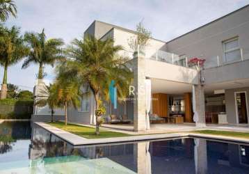 Casa com 5 dormitórios à venda, 710 m² por r$ 4.300.000,00 - condomínio reserva dos vinhedos - louveira/sp