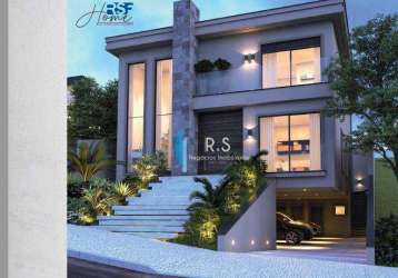 Casa com 4 dormitórios à venda, 438 m² por r$ 6.000.000,00 - alphaville - santana de parnaíba/sp