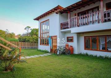 Casa com 5 dormitórios à venda, 300 m² por r$ 7.800.000,00 - praia - porto seguro/ba