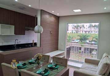 Apartamento com 2 dormitórios à venda, 49 m² por r$ 350.000,00 - vila nambi - jundiaí/sp