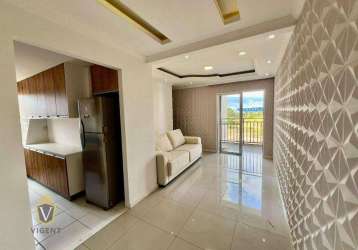 Apartamento com 2 dormitórios para alugar, 51 m² por r$ 2.885,00/mês - residencial pacaembu i - itupeva/sp