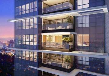 Apartamento com 4 dormitórios à venda, 320 m² por r$ 5.632.370,00 - campo comprido - curitiba/pr