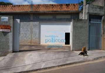 Salão - venda por r$ 600.000,00 ou aluguel por r$ 2.500,00/mês - chácara jaguari (fazendinha) - santana de parnaíba/sp