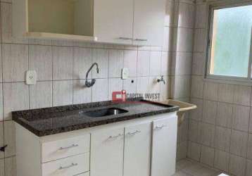 Apartamento com 2 dormitórios para alugar, 40 m² por r$ 1.676/mês - jardim sônia - jaguariúna/sp