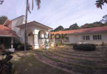 Casa em condomínio fechado com 4 quartos à venda no village sans souci, valinhos , 1200 m2 por r$ 7.500.000