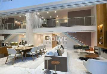 Apartamento duplex com 4 suítes à venda, 336 m² - alphaville - barueri/sp