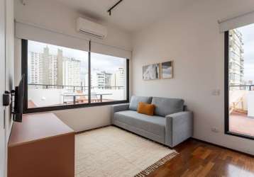 Apartamento com 1 quarto para alugar, 46m² - santa cecília