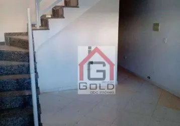 Sobrado à venda, 110 m² por r$ 370.000,00 - parque joão ramalho - santo andré/sp
