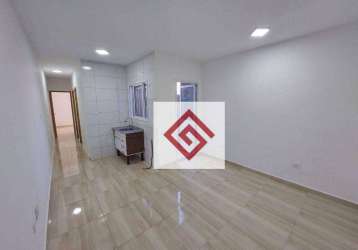 Apartamento com 2 dormitórios para alugar, 54 m² por r$ 2.252,99/mês - bangu - santo andré/sp