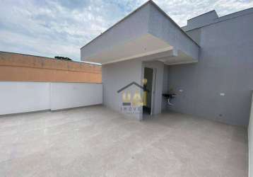 Cobertura com 3 dormitórios à venda, 65 m² por r$ 395.000,00 - jaqueline - belo horizonte/mg