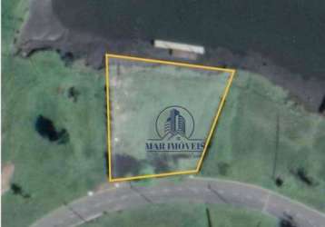Terreno à venda, 2000 m² por r$ 5.200.000,00 - marina guarujá - guarujá/sp