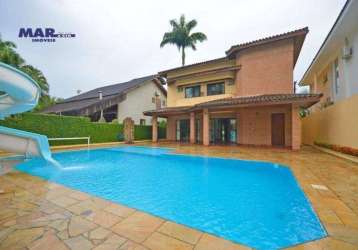 Casa com 4 dormitórios, 350 m² - venda por r$ 2.300.000,00 ou aluguel por r$ 13.464,00/mês - acapulco - guarujá/sp